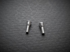 Scale Repro’s Plus 1402 1/24,1/25 Machined Aluminum Stock Car Breather Caps (2)