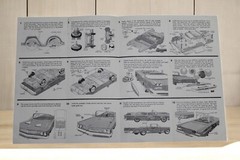 Vintage AMT 1960 Pontiac Model Kit Instructions