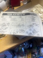 Revell 56 Chevy California Classics 1/25 Model Kit # H-1391 Open Box