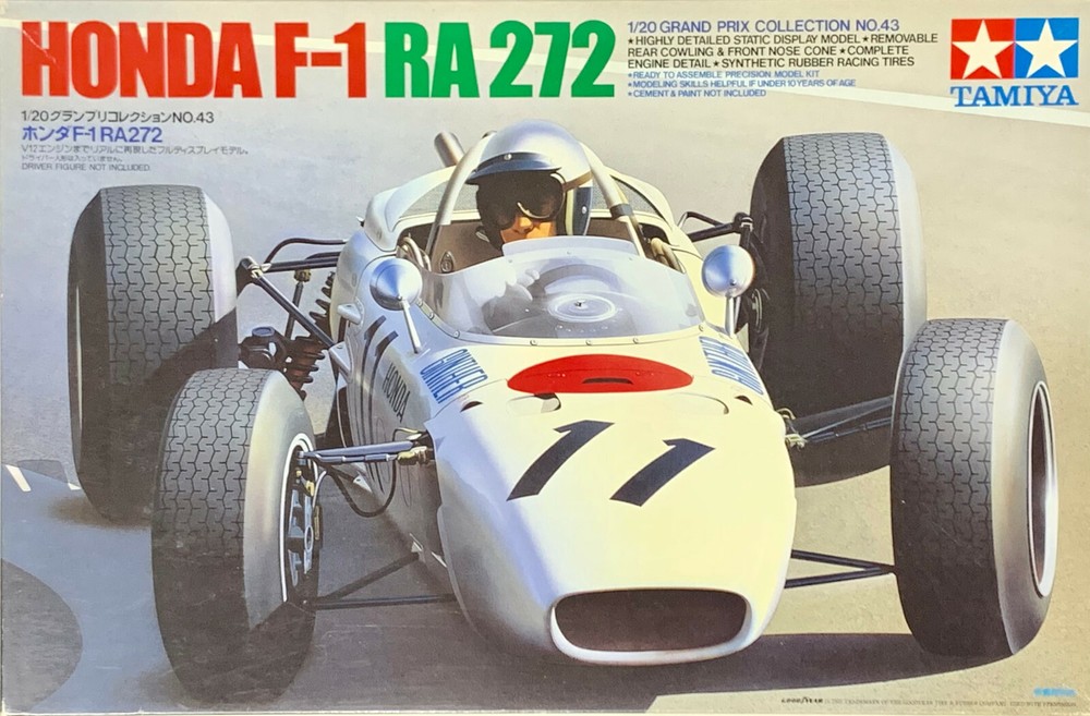 TAMIYA 20043 1/20 Scale Kit Honda RA272
