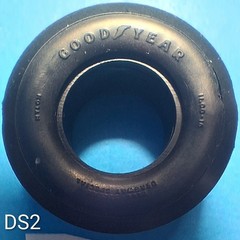 GOODYEAR BLUE STREEK DRAG WAY SPECIAL SLICKS – TIRES MODEL CAR KIT PARTS LOT