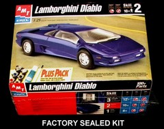 AMT 1/25 scale kit LAMBORGHINI DIABLO # 8064 Factory Sealed