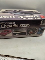 Vintage AMT ERTL 1967 Chevy Chevelle SS396 1:25 New Open Box MODEL KIT 6052