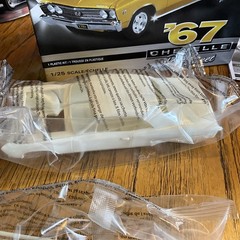 AMT 1967 CHEVELLE PRO STREET MODEL CAR KIT plastic hobby 1:25 Scale AMT876