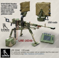 Live Resin 1/35 LRE-35340 6P60 KORD Russian 12.7mm Calibre Heavy MG (3)