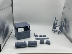 1/25 printed White Road Commander 88” sleeper cabover by Alfa Centauri