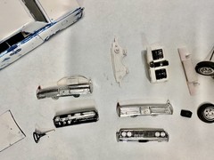 Vintage AMT 1/25 1964 Lincoln Continental Sedan for Rebuild
