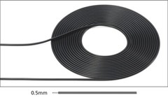 Tamiya Detail-Up Parts Series CABLE (0.5mm OUTER DIAMETER / BLACK) 12675