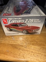 68 CAMARO Z28 STREET MACHINES PLASTIC MODEL KIT #6530 NEW In Box
