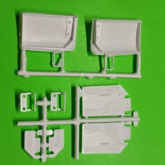 57 1957 Chevy Bel Air Hardtop 1/25 Body Hood Door Hinges OLD REVELL TOOL Model