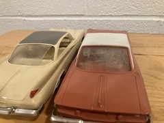 1960 Desoto and 1961 Plymouth Dealership Promotional Plastic Models