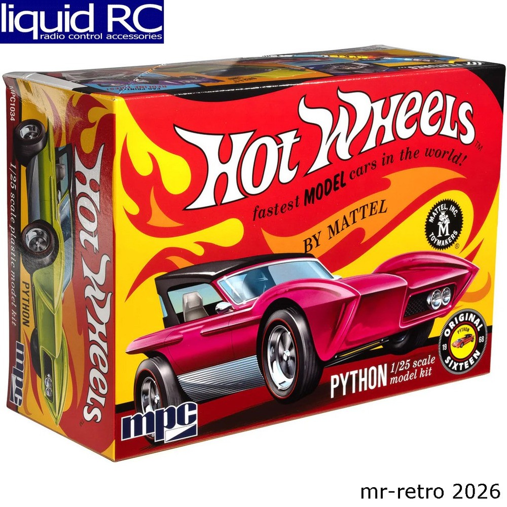 MPC 1034 1/25 Hot Wheels Python Plastic Model Kit