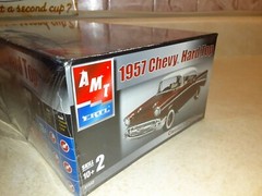 Vintage AMT 1957 Chevy Hard Top, 1/25 #31543, 2002 Issue – BRAND NEW SEALED