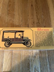 23 T Depot Hack Model Kit AMT Brand New Sealed build 2 ways 23 t express wagon