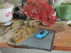 Fake Moss Grass Mat for 1/6 1/12 Soldier Model Diorama Landscape Base Decor