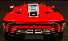 1 18 Ferrari Race Car Racing Racer 24 LeMans Custom Built Metal Body ModelV12