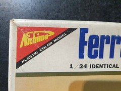 Nichimo Ferrari 365GT4/Berlinetta Boxer 1/24 Model Kit #14661