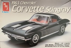 63 Corvette 427 ENGINE and PARTS 167 2010 AMT Model Car Parts COMBINE PARTS