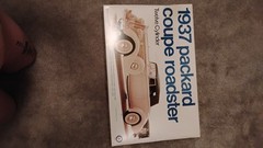 RARE Entex 1937 Packard Coupe Roadster 1/16 Model Kit 12 Cylinder – Open Box