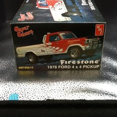 AMT Super Stones 1978 Ford 4×4 Truck Pickup Model Kit 1:25 Firestone AMT858M/12