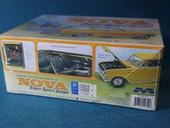 NOVA CHEVY II SUPER SPORT MODEL KIT 1964 MOEBIUS MODELS 1/25 KIT 2320 NEW