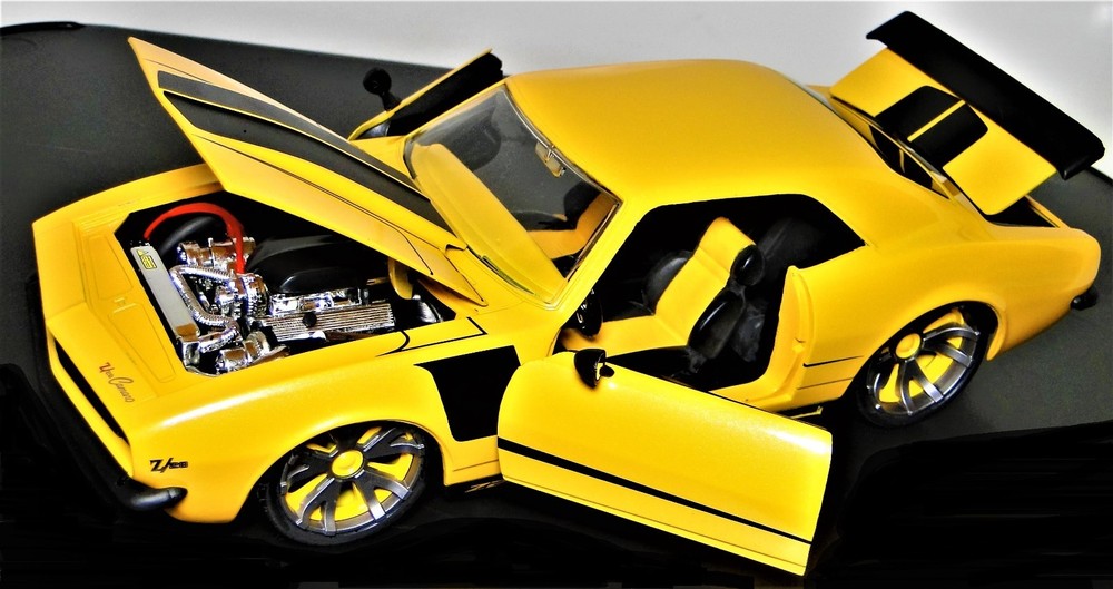 Chevrolet Camaro Z28 Chevy Race Car Built Metal Model 1969 55 57 1957 1970 1972