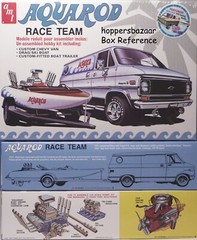 AMT 1975 Chevy Van Stock 350 Cid.V8 w/Automatic Tranny Set 1/25 Scale