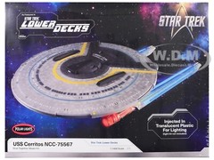SKILL 2 MODEL KIT USS CERRITOS NCC-75567 “STAR TREK” 1/1400 POLAR LIGHTS POL1002