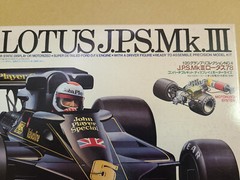 TAMIYA 1/20 Team LOTUS J.P.S. Mk.Ⅲ Lotus 78 GRAND PRIX Collection No.4 Model Kit