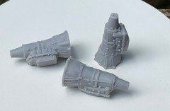 1/25 GM 4L80E 4L80 Automatic Transmission Resin 3D Printed Model Car Parts