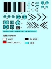 Trumpeter 323 British Challenger 2 Main Battle Tank 2003 1:35 New Free Shipping