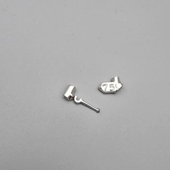 Revell H-1230 Triumph Custom Show Bike Parts Kit Bash Chrome Clutch Lever