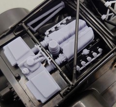 SD-AD01 1/24 Audi R8 LMS GT3 Additional Parts, NUNU Compatible, 3D Printed