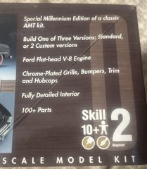 AMT 1950 Ford Convertible 1:25 Scale Special Edition Model Car Kit #30263 NOB