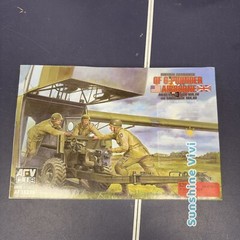 NEW AFV Club AF35219 1:35 British QF Mk 4 6-Pdr Anti-Tank Gun Carriage Artillery
