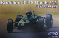 Valuable Ebro made Brabham BT18 Honda (F2) 1/20 plastic model unassembled