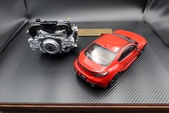 Kusaka Engineering / MAKE UP Co, Ltd. 1/18 SCALE TOYOTA GR86 Spark Red In stock