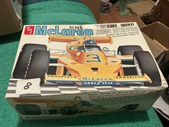 1 25 scale model parts McLaren M16 C/D Engine Partially Built Only
