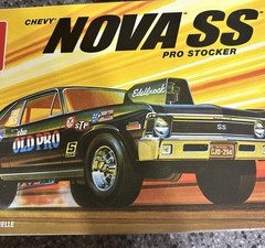 AMT Chevy Nova SS Pro Stocker 1/25 Scale Plastic Model Kit