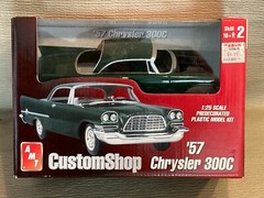 AMT Custom Shop ’57 Chrysler 300C Model – Kit# 30247 1/25 Scale – Sealed!!!