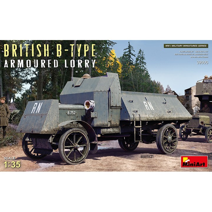 Miniart #39006 1/35 British B-Type Armoured Lorry
