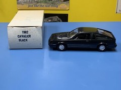 DEALER PROMO 1982 CHEVY CAVALIER BLACK WITH BOX