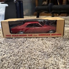 Johan American Motors 1968 AMC Javelin SST Dealer Promo Model Car 1/24