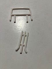 Model Car Parts – AMT Ford Falcon Cal Drag Car Interior Parts ONLY 1/25