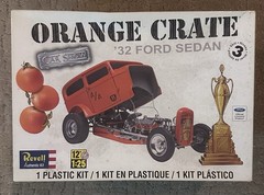 Revell ’32 Ford Sedan Model Kit Orange Crate, 1/25th Scale