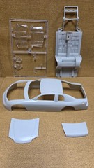 CHEVY Monte Carlo Stock Car BODY CHASSIS HOOD & MORE 1:25 AMT model kit PARTS