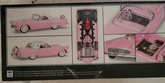 1956 Ford Thunderbird Model Kit 1:24 Scale Revell Route 66 Series New 85-4518