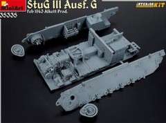 MINIART 35335 1/35 Scale StuG III Ausf. G Feb 1943 Alkett Prod. Interior Kit