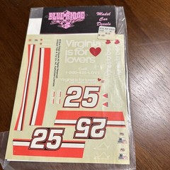 Blue Ridge Decals 1057 1/25 Scale #25 Virginia Is For Lovers NASCAR