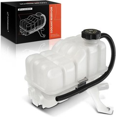 A-Premium Coolant Overflow Recovery Reservoir Tank [W/Sensor & Cap] Compatible w